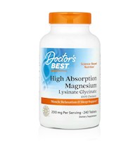Bisglicinato de Magnesio 200mg (240 Tabletas) – Doctor’s Best